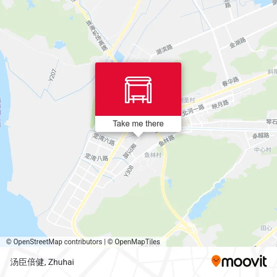 汤臣倍健 map