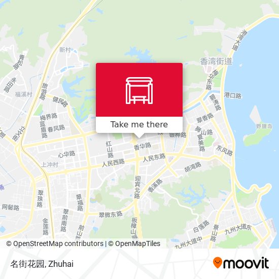 名街花园 map