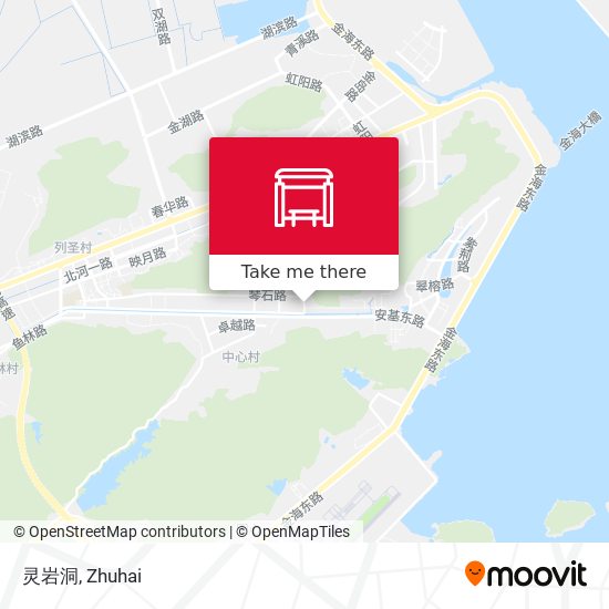 灵岩洞 map
