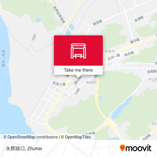 永辉路口 map