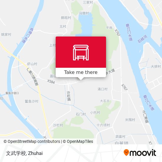 文武学校 map