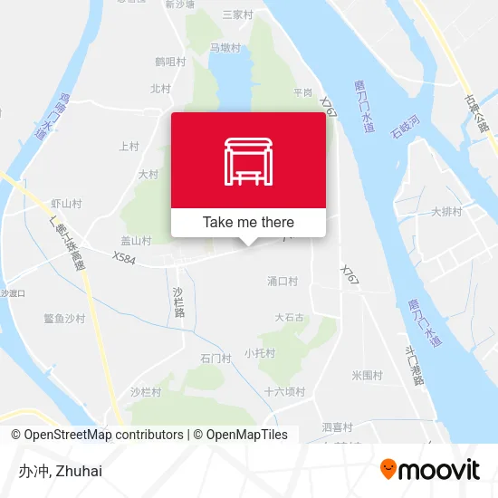 办冲 map
