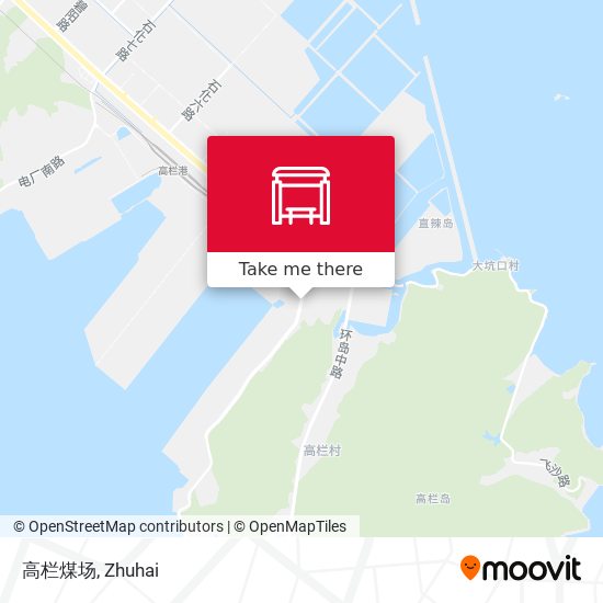 高栏煤场 map