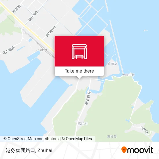 港务集团路口 map