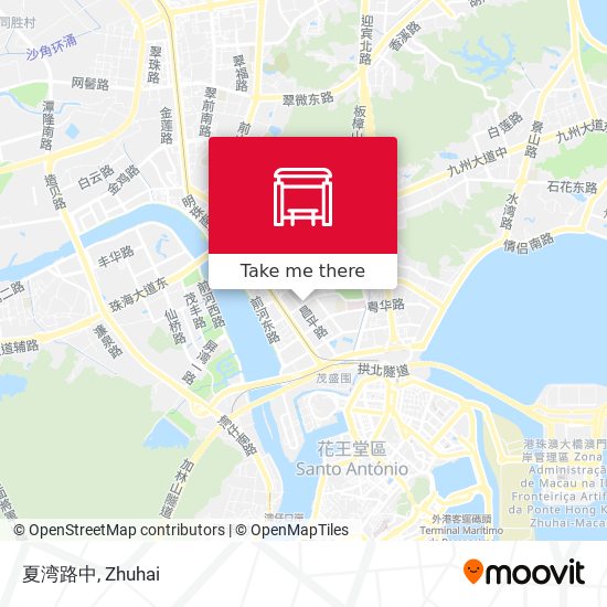 夏湾路中 map