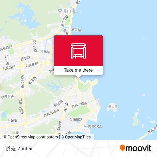 侨苑 map