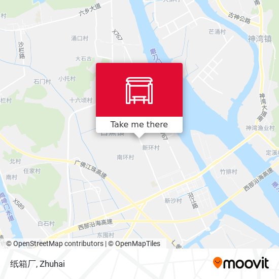 纸箱厂 map