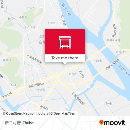 新二村府 map