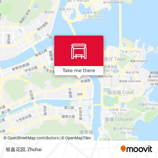 银鑫花园 map