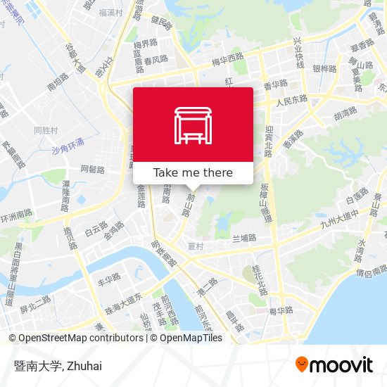 暨南大学 map