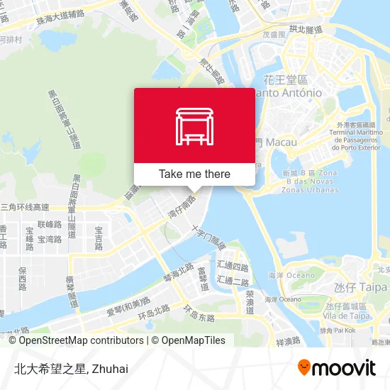 北大希望之星 map