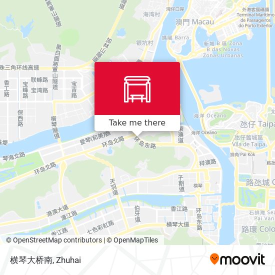 横琴大桥南 map