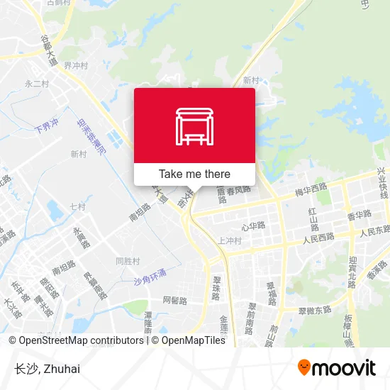 长沙 map