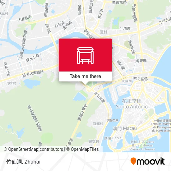 竹仙洞 map