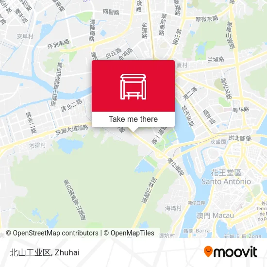 北山工业区 map
