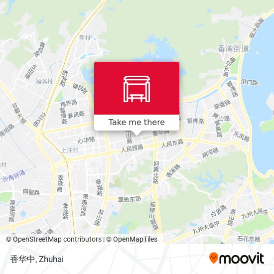 香华中 map