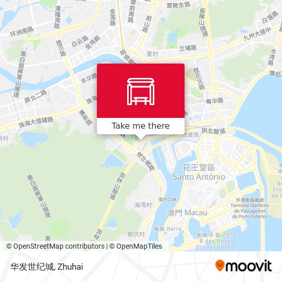 华发世纪城 map