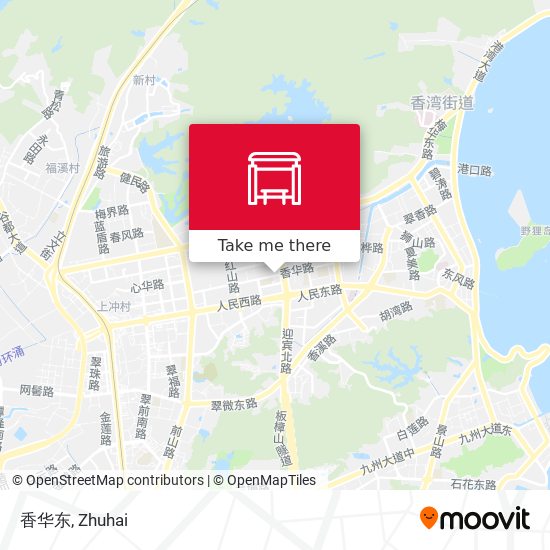 香华东 map