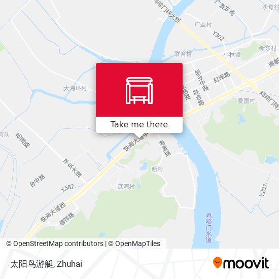 太阳鸟游艇 map