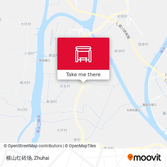 横山红砖场 map