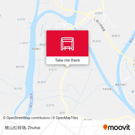 横山红砖场 map
