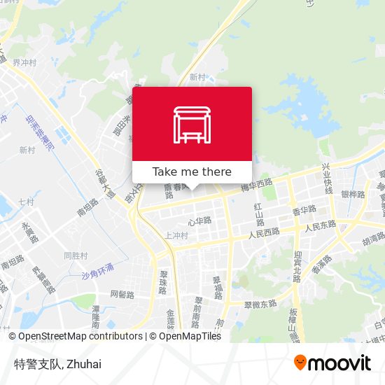 特警支队 map