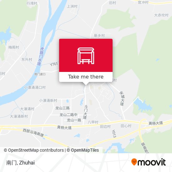南门 map
