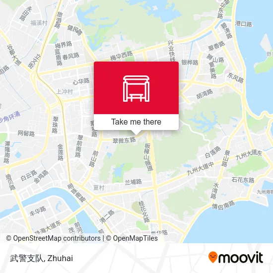 武警支队 map