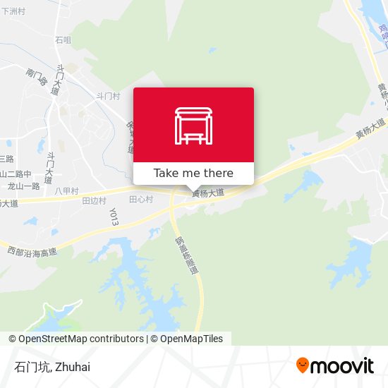 石门坑 map