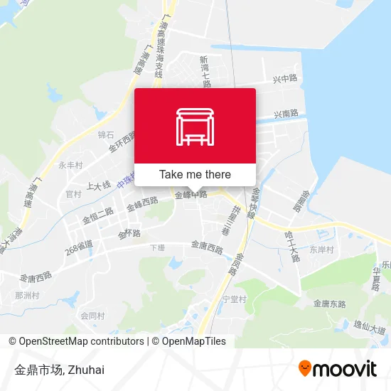 金鼎市场 map