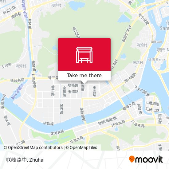联峰路中 map
