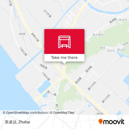 美凌达 map
