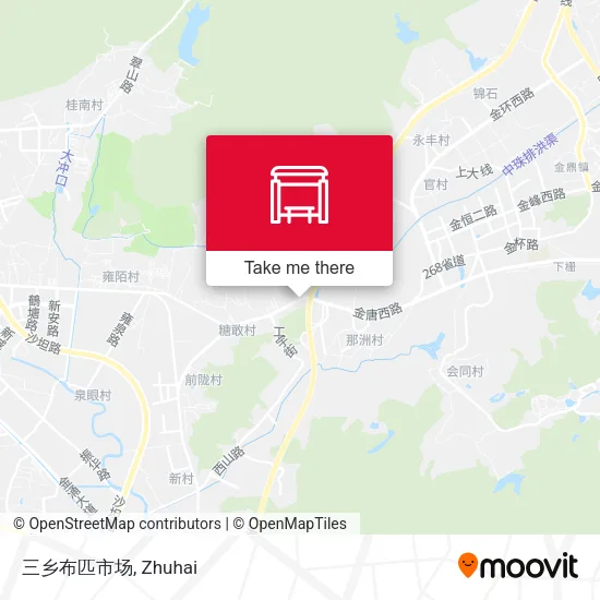 三乡布匹市场 map
