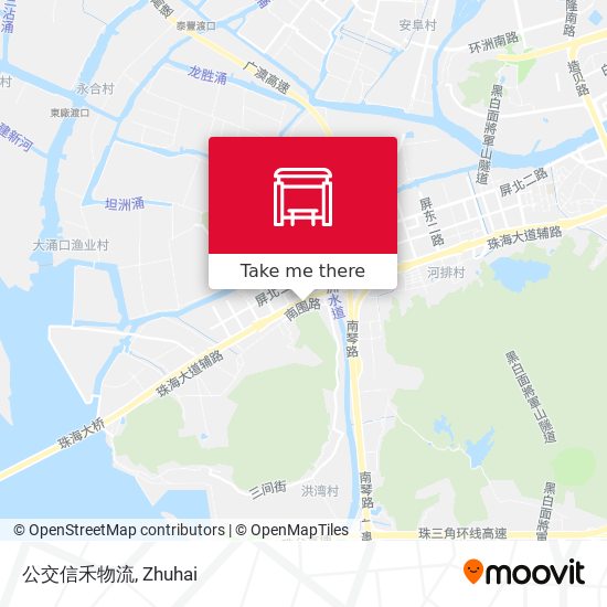 公交信禾物流 map