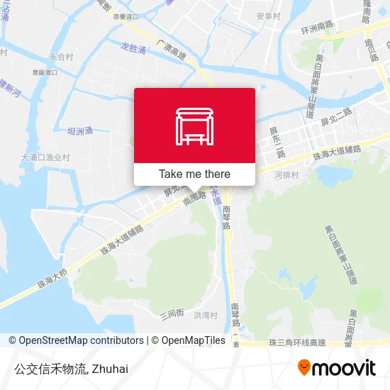 公交信禾物流 map