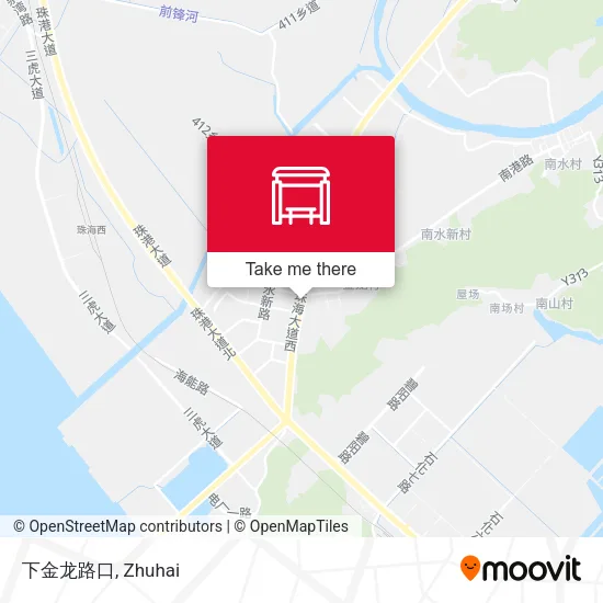 下金龙路口 map