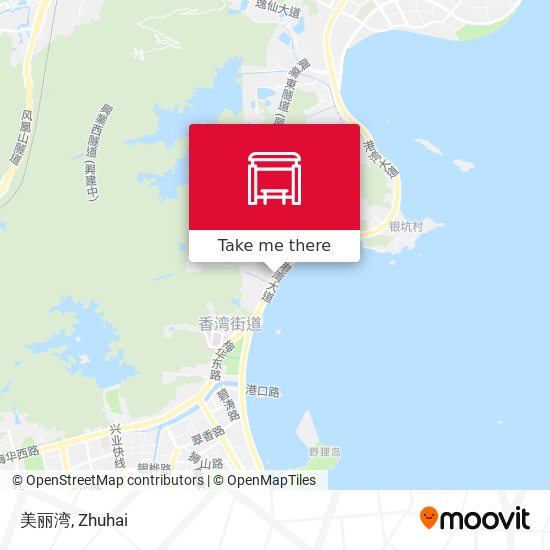 美丽湾 map