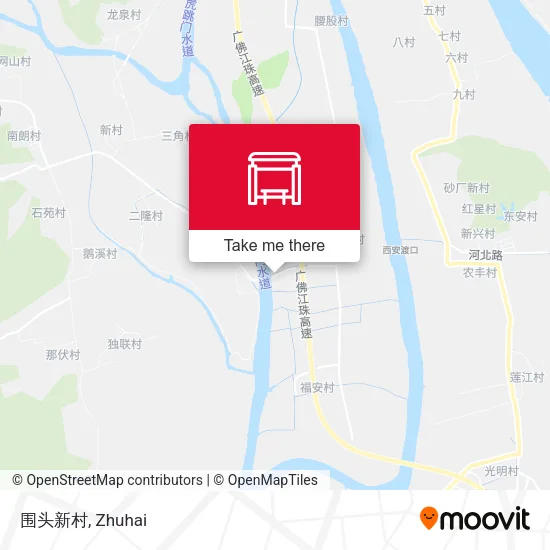围头新村 map