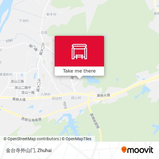 金台寺外山门 map
