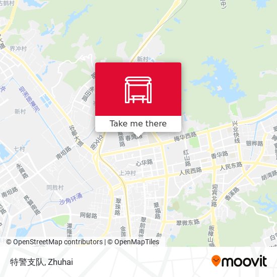 特警支队 map