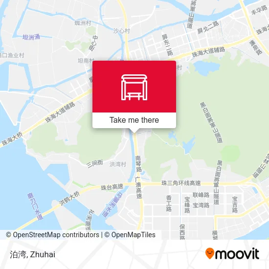 泊湾 map