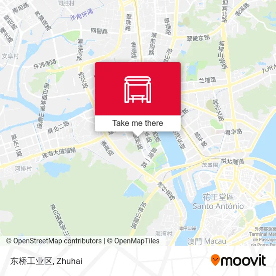 东桥工业区 map