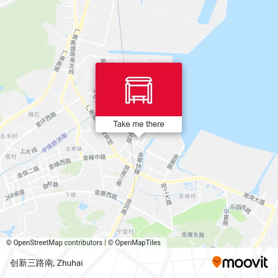 创新三路南 map