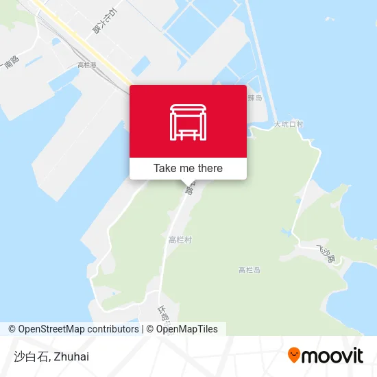 沙白石 map