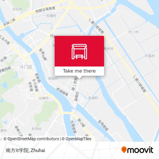 南方It学院 map