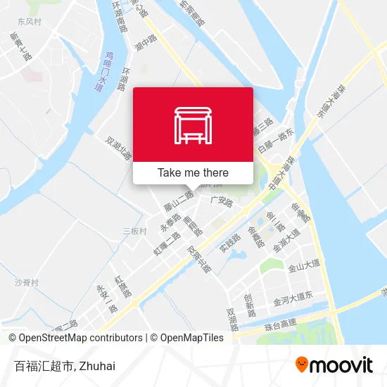 百福汇超市 map