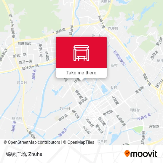 锦绣广场 map