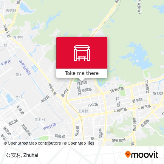 公安村 map