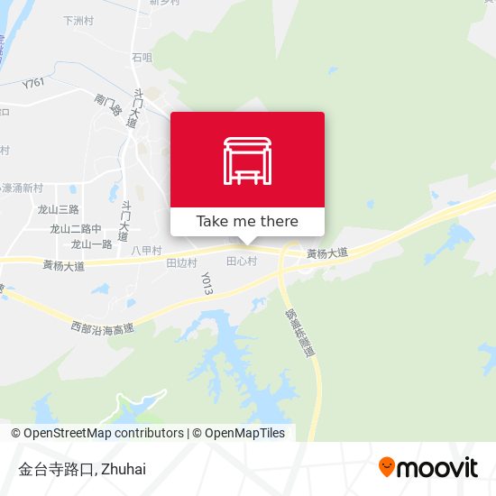 金台寺路口 map