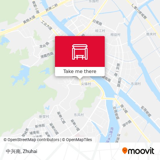 中兴南 map